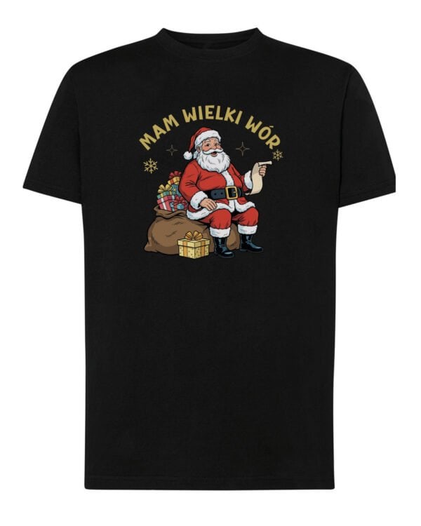 TL1468 Tshirt Hoodie Sweater SIM7 Koszulka Świąteczna Mikołaj Śmieszna Prezenty