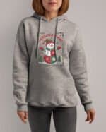 TL1469 Tshirt Hoodie Sweater SIM14 Bluza z kapturem Świąteczna <br>Wesołych Świąt Bałwanek