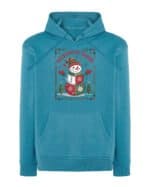 TL1469 Tshirt Hoodie Sweater SIM16 Bluza z kapturem Świąteczna <br>Wesołych Świąt Bałwanek