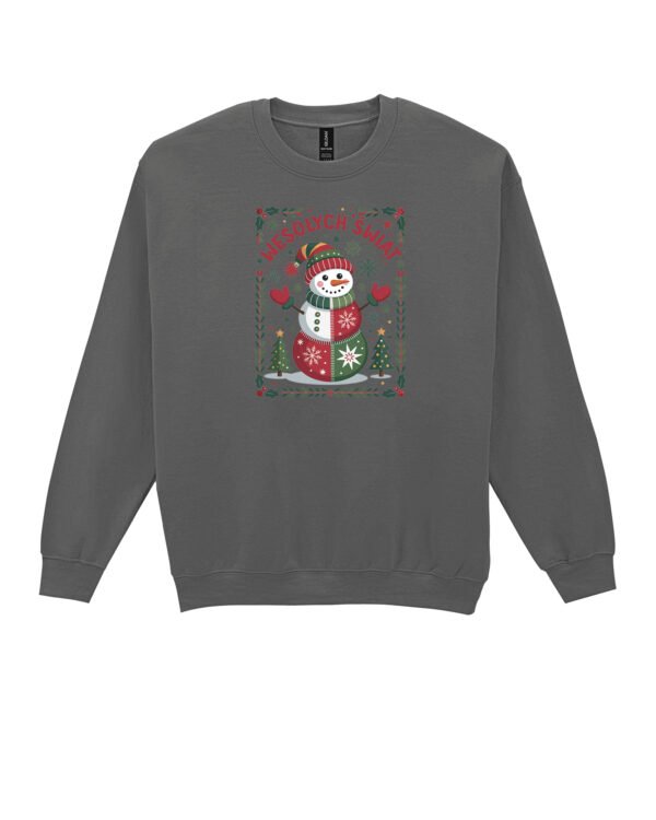 TL1469 Tshirt Hoodie Sweater SIM22 Bluza bez kaptura <br>Świąteczna Wesołych Świąt Bałwanek