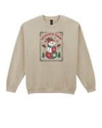 TL1469 Tshirt Hoodie Sweater SIM28 Bluza bez kaptura <br>Świąteczna Wesołych Świąt Bałwanek