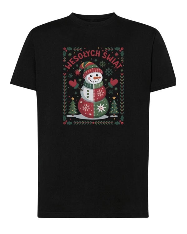 TL1469 Tshirt Hoodie Sweater SIM7 Koszulka Świąteczna Wesołych Świąt Bałwanek