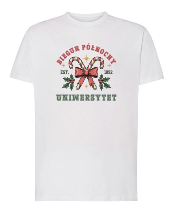 TL1470 Tshirt Hoodie Sweater SIM Koszulka Świąteczna Uniwersytet Świętego Mikołaja