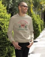 TL1470 Tshirt Hoodie Sweater SIM30 Bluza bez kaptura <br>Świąteczna Uniwersytet Świętego Mikołaja