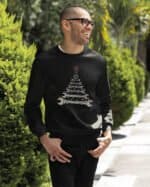 TL1471 Tshirt Hoodie Sweater SIM21 Bluza bez kaptura <br>Świąteczna Choinka Mechanika