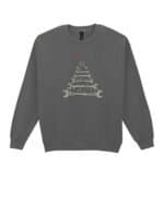 TL1471 Tshirt Hoodie Sweater SIM22 Bluza bez kaptura <br>Świąteczna Choinka Mechanika