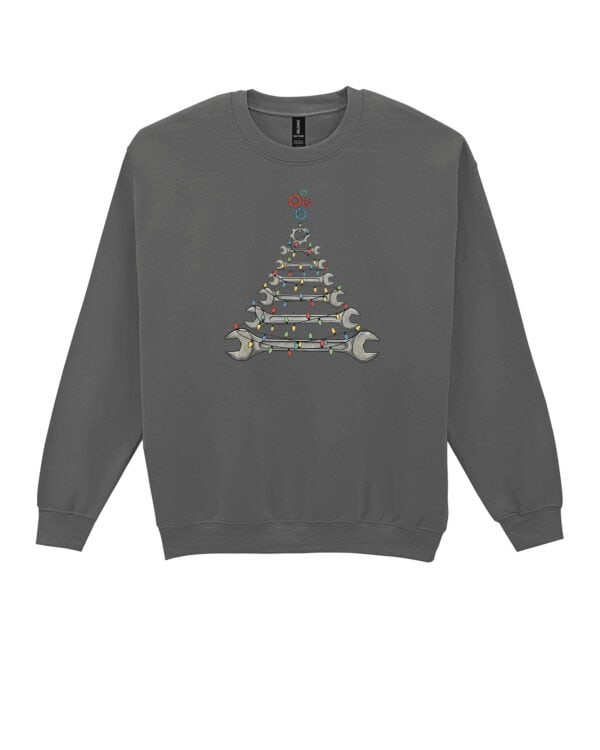 TL1471 Tshirt Hoodie Sweater SIM22 Bluza bez kaptura <br>Świąteczna Choinka Mechanika