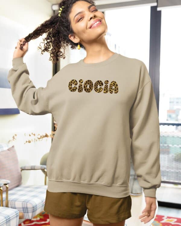 TL1472 Tshirt Hoodie Sweater SIM29 Bluza bez kaptura <br>Dla Cioci Jaguar Drapieżnik