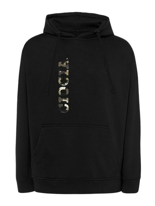 TL1473 Tshirt Hoodie Sweater SIM10 Bluza z kapturem dla Cioci Wojskowy Napis