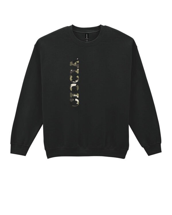 TL1473 Tshirt Hoodie Sweater SIM19 Bluza bez kaptura dla Cioci Wojskowy NapisBluza bez kaptura dla Cioci Wojskowy Napis