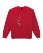 TL1473 Tshirt Hoodie Sweater SIM25 Bluza bez kaptura <br>dla Cioci Wojskowy Napis