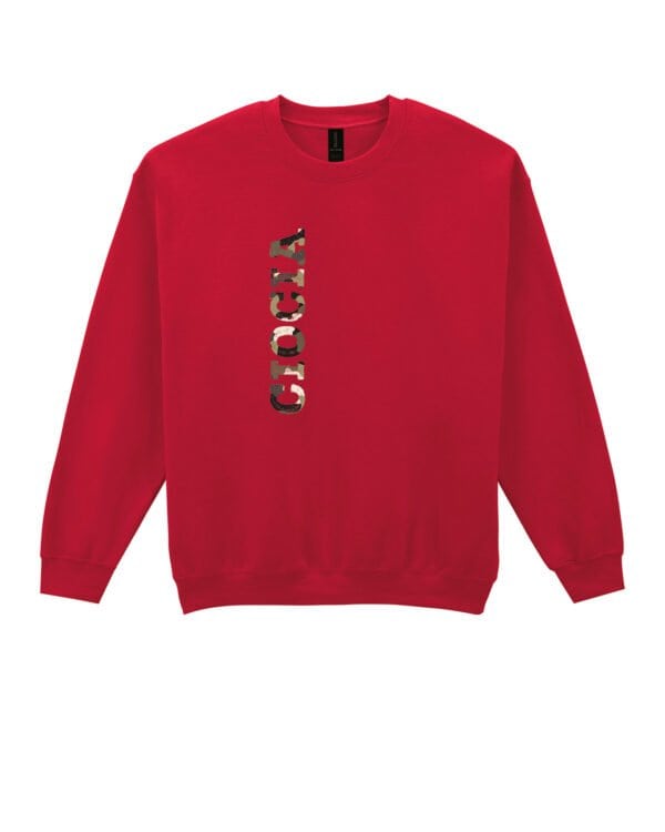 TL1473 Tshirt Hoodie Sweater SIM25 Bluza bez kaptura <br>dla Cioci Wojskowy Napis