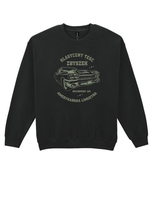 TL1474 Tshirt Hoodie Sweater SIM19 Bluza bez kaptura dla Teścia Personalizowana Klasyk Niezawodny