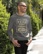 TL1477 Tshirt Hoodie Sweater SIM24 Bluza bez kaptura <br>Dla Teścia Personalizowana Numer 1