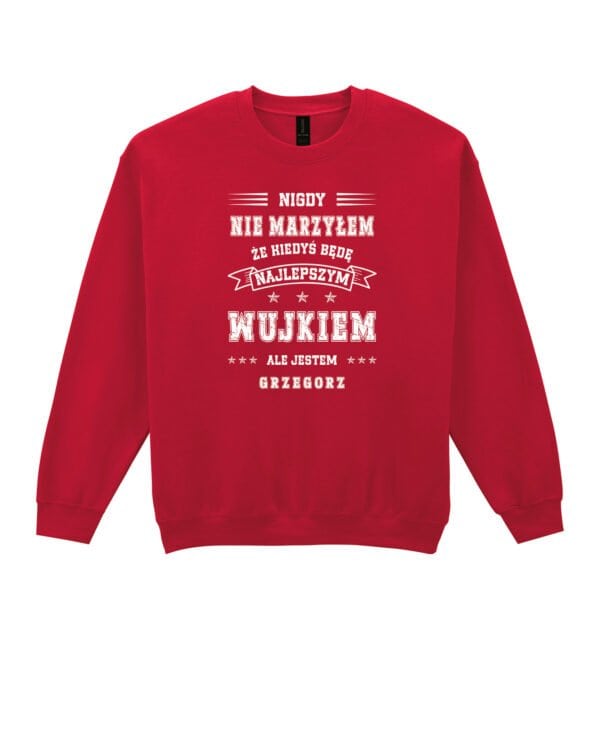 TL1478 Tshirt Hoodie Sweater SIM25 Bluza bez kaptura dla Wujka <br>Personalizowana Najlepszy na Świecie