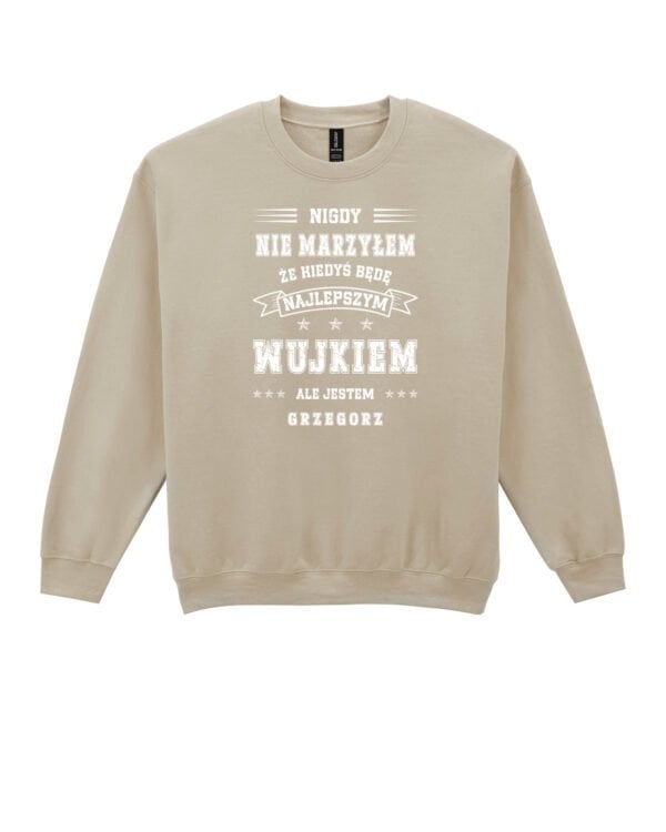 TL1478 Tshirt Hoodie Sweater SIM28 Bluza bez kaptura dla Wujka <br>Personalizowana Najlepszy na Świecie