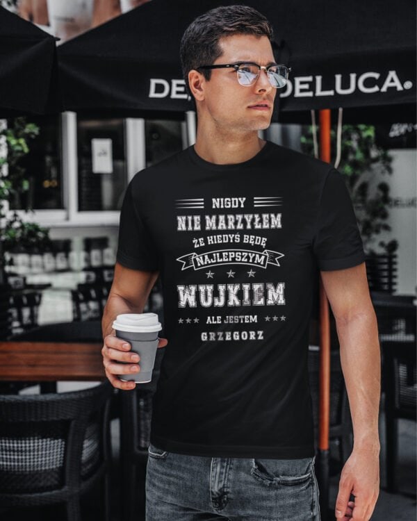 TL1478 Tshirt Hoodie Sweater SIM9 Koszulka dla Wujka Personalizowana <br>Najlepszy na Świecie