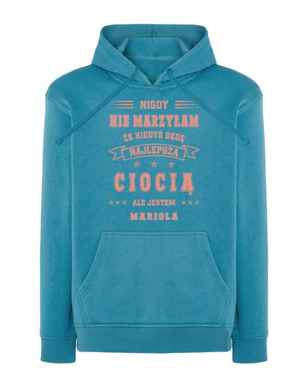 TL1479 Tshirt Hoodie Sweater SIM16 Bluza z kapturem dla Cioci <br>Personalizowana Najlepsza na Świecie
