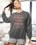 TL1479 Tshirt Hoodie Sweater SIM23 Bluza bez kaptura dla Cioci <br>Personalizowana Najlepsza na Świecie