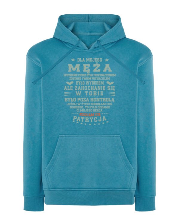 TL1481 Tshirt Hoodie Sweater SIM16 Bluza z kapturem dla Męża <br>Personalizowana od Żony