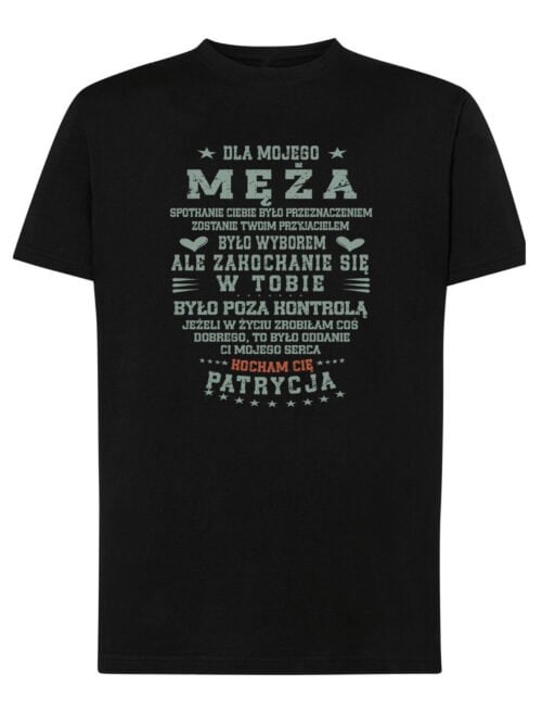 TL1481 Tshirt Hoodie Sweater SIM7 Koszulka dla Męża Personalizowana od Żony