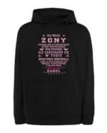 TL1482 Tshirt Hoodie Sweater SIM10 Bluza z kapturem dla Żony Personalizowana od Męża