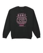 TL1482 Tshirt Hoodie Sweater SIM19 Bluza bez kaptura dla Żony Personalizowana od Męża