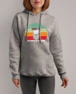 TL1484 Tshirt Hoodie Sweater SIM14 Bluza z kapturem <br>Whisky Cygaro Vintage