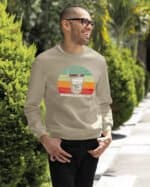 TL1484 Tshirt Hoodie Sweater SIM30 Bluza bez kaptura <br>Whisky Cygaro Vintage