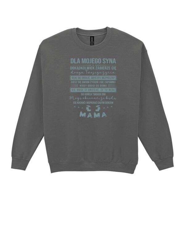 TL1485A Tshirt Hoodie Sweater SIM22 Bluza bez kaptura <br>Dla Syna Miłość Rodzica Personalizowana