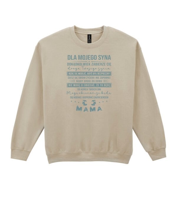 TL1485A Tshirt Hoodie Sweater SIM28 Bluza bez kaptura <br>Dla Syna Miłość Rodzica Personalizowana