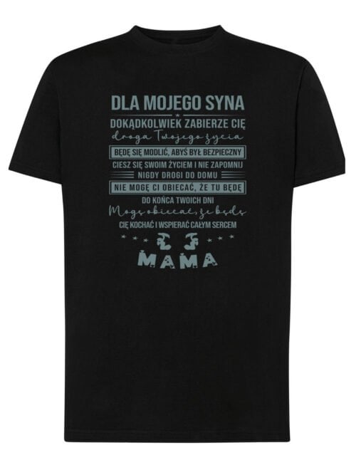 TL1485A Tshirt Hoodie Sweater SIM7 Koszulka dla Syna Miłość Rodzica Personalizowana