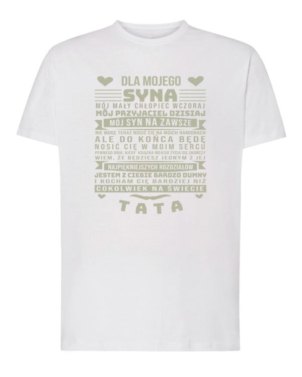 TL1487A Tshirt Hoodie Sweater SIM Koszulka dla Syna Miłość Rodzica <br>Personalizowana Życzenia