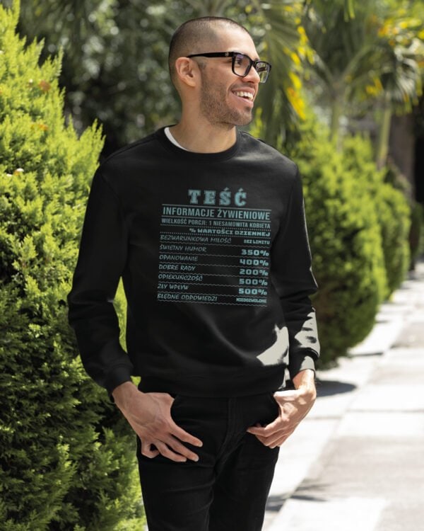 TL1489 Tshirt Hoodie Sweater SIM21 Bluza bez kaptura <br>Dla Teścia Super Cechy Prezent