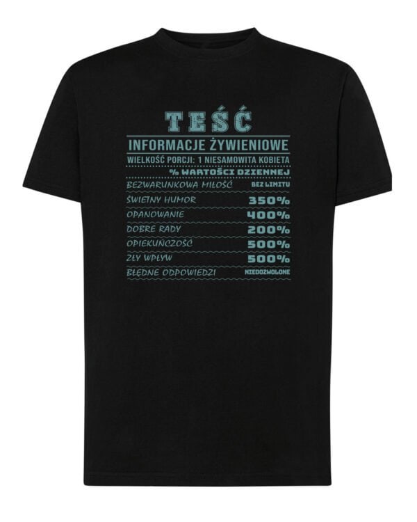 TL1489 Tshirt Hoodie Sweater SIM7 Koszulka dla Teścia Super Cechy Prezent