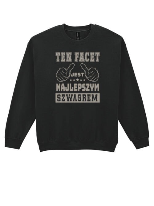 TL1490 Tshirt Hoodie Sweater SIM19 Bluza bez kaptura dla Szwagra Najlepszy Nr.1