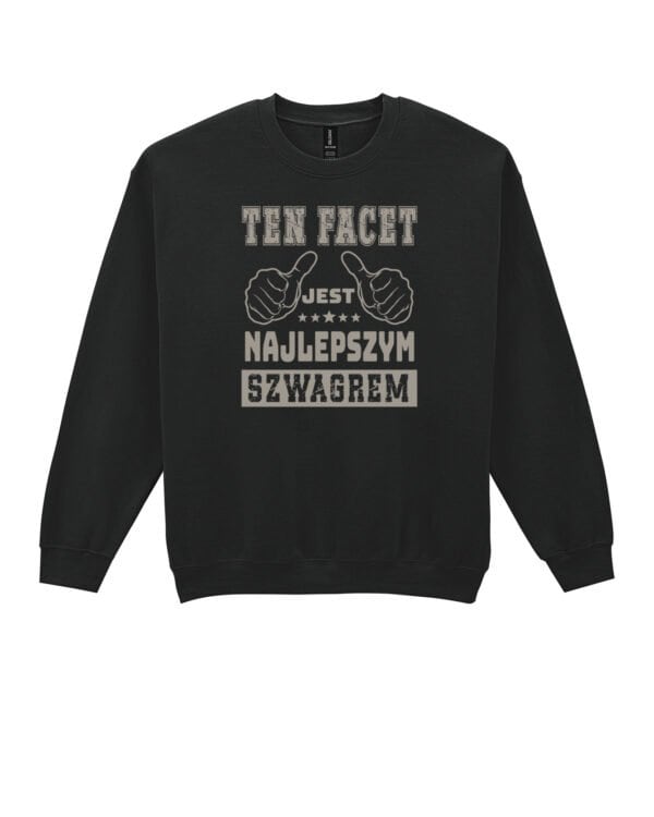 TL1490 Tshirt Hoodie Sweater SIM19 Bluza bez kaptura dla Szwagra Najlepszy Nr.1