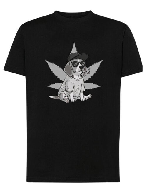 1550 (4) Koszulka Zjarany Beagle Chill Zielone