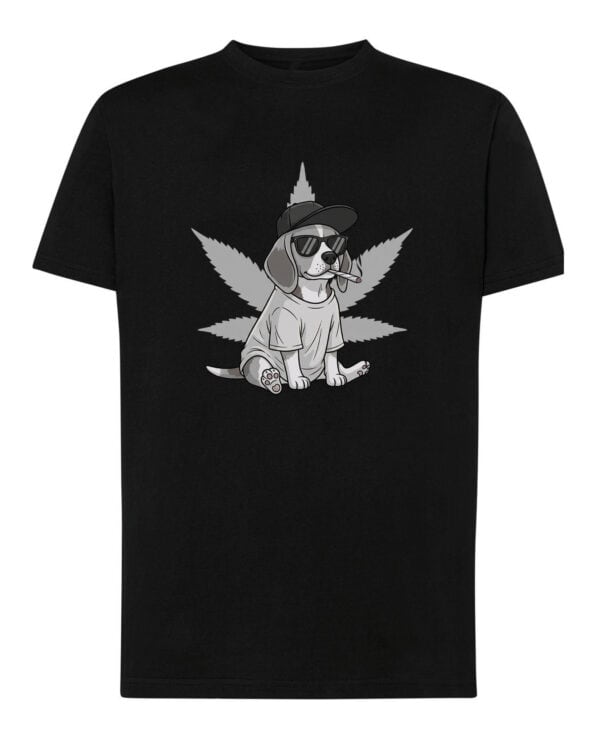 1550 (4) Koszulka Zjarany Beagle Chill Zielone