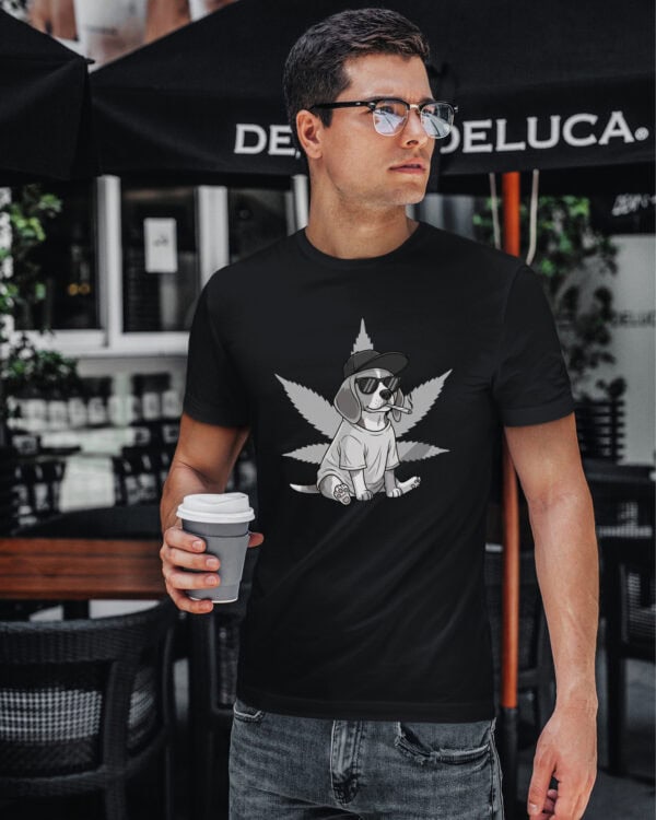 1550 (6) Koszulka Zjarany Beagle Chill Zielone