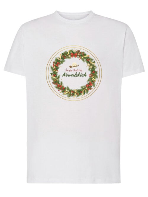 1552 (1) Koszulka Personalizowana Boże Narodzenie Święta Rodzina