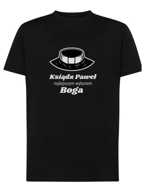 1553 (11) Koszulka Personalizowana dla Księdza Wybór Boga