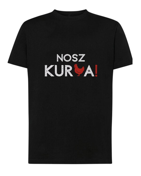 1557 (14) Koszulka Nosz Kura Śmieszne