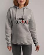 1557 (8) Bluza z kapturem <br>Nosz Kura Śmieszne