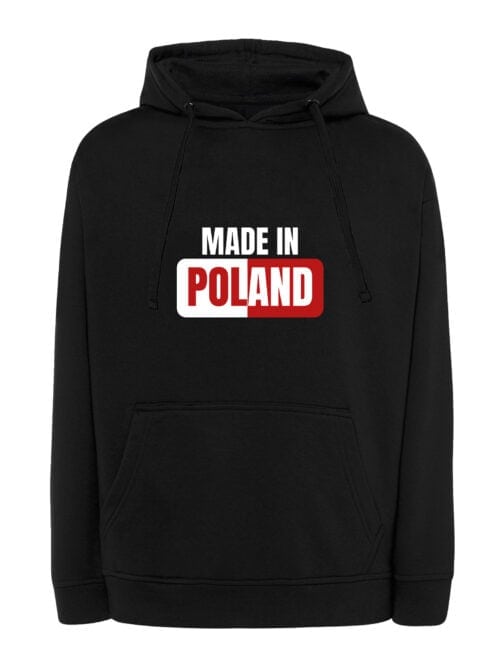 1558 (20) Bluza z kapturem Patriotyczna Made in Poland Polska