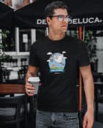 1559 (12) Koszulka Baby Shower <br>Personalizowana Przyjęcie Chłopiec