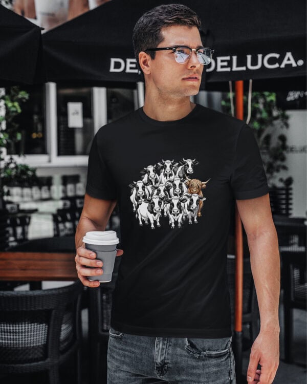 1561 (9) Koszulka Chyba tu nie pasuje Krowy