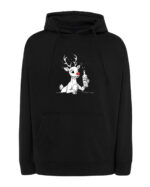 1562 (17) Bluza z kapturem Święta Rudolf Pijak Śmieszna Drink