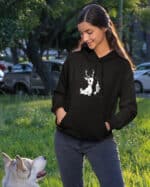 1562 (18) Bluza z kapturem <br>Święta Rudolf Pijak Śmieszna Drink