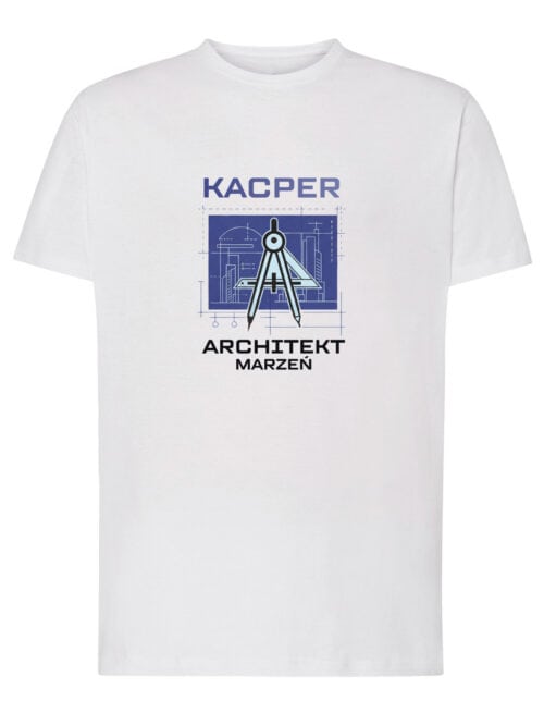 1563 (1) Koszulka Personalizowana dla Architekta Prezent